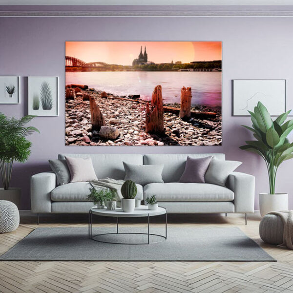 KPLO_003_Rosa-Colonia_Rheinufer-mit-Dom-und-Hohenzollernbruecke_Wandansicht-8