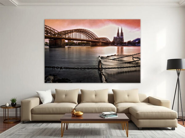 KPLO_016_He-am-Rhing_Rheinufer-mit-Dom-und-Hohenzollernbruecke_Wandansicht-4
