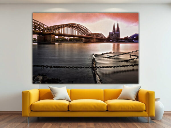 KPLO_016_He-am-Rhing_Rheinufer-mit-Dom-und-Hohenzollernbruecke_Wandansicht-8