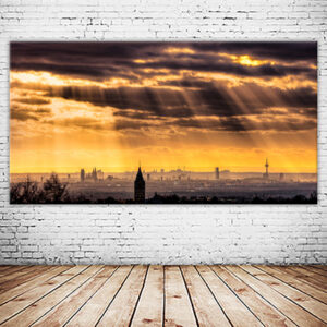KPML_007_Abendstimmung-Koelner-Bucht_Skyline-von-Koeln_Wandansicht-1