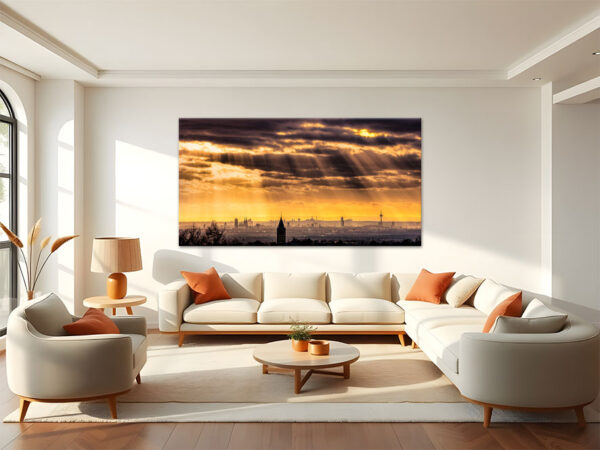 KPML_007_Abendstimmung-Koelner-Bucht_Skyline-von-Koeln_Wandansicht-5