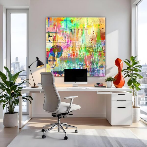 KPF_030_Puls-der-Stadt_Koeln-Pop-Art-Druck-farbenfroh_Wandansicht-3