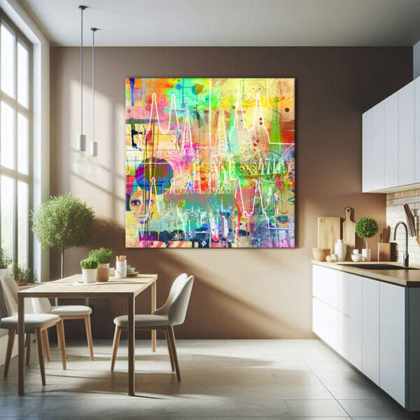 KPF_030_Puls-der-Stadt_Koeln-Pop-Art-Druck-farbenfroh_Wandansicht-5